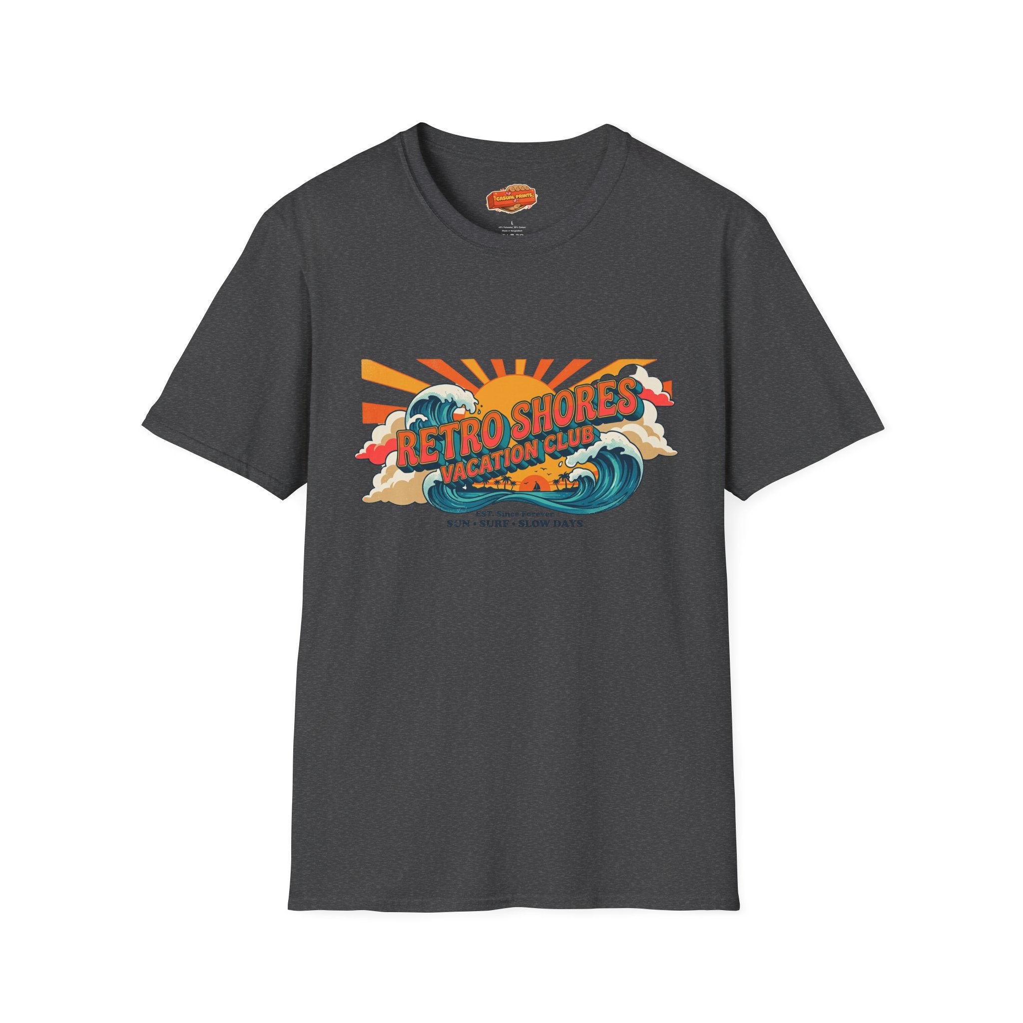 Retro Shores Vacation Club T-Shirt —Since Forever Wave