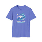 Kayak Illustration T-Shirt—"Own Path" Outdoor Adventure
