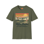 Retro Shores Vacation Club T-Shirt — Vintage Plane
