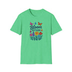 Bloom Outside T-Shirt — Floral Butterflies Spring Garden