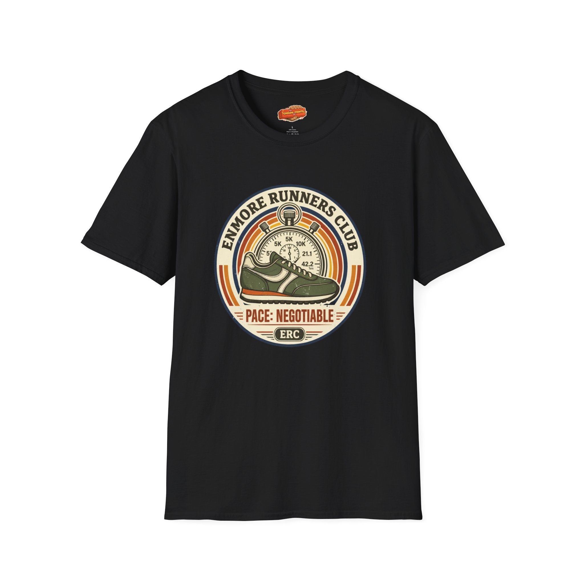 Enmore Runners Club T-Shirt — Vintage Pace Negotiable Trainer