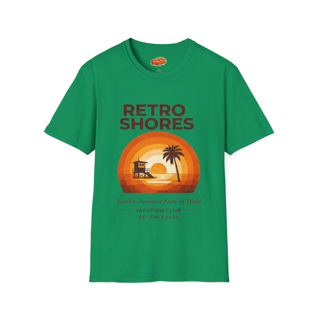 Retro Shores Vacation Club T-Shirt — Vintage Endless Summer