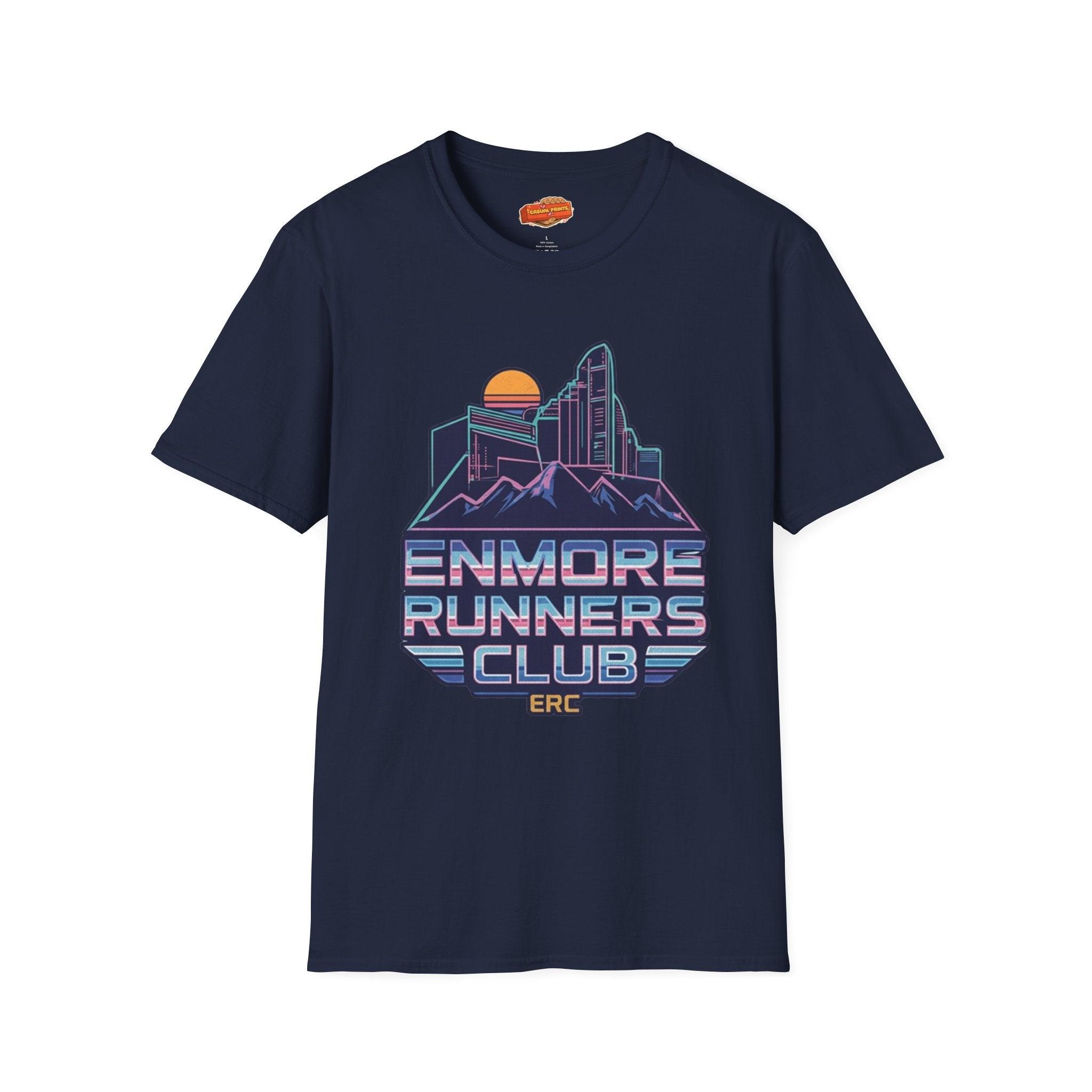 Enmore Runners Club T-Shirt — Neon