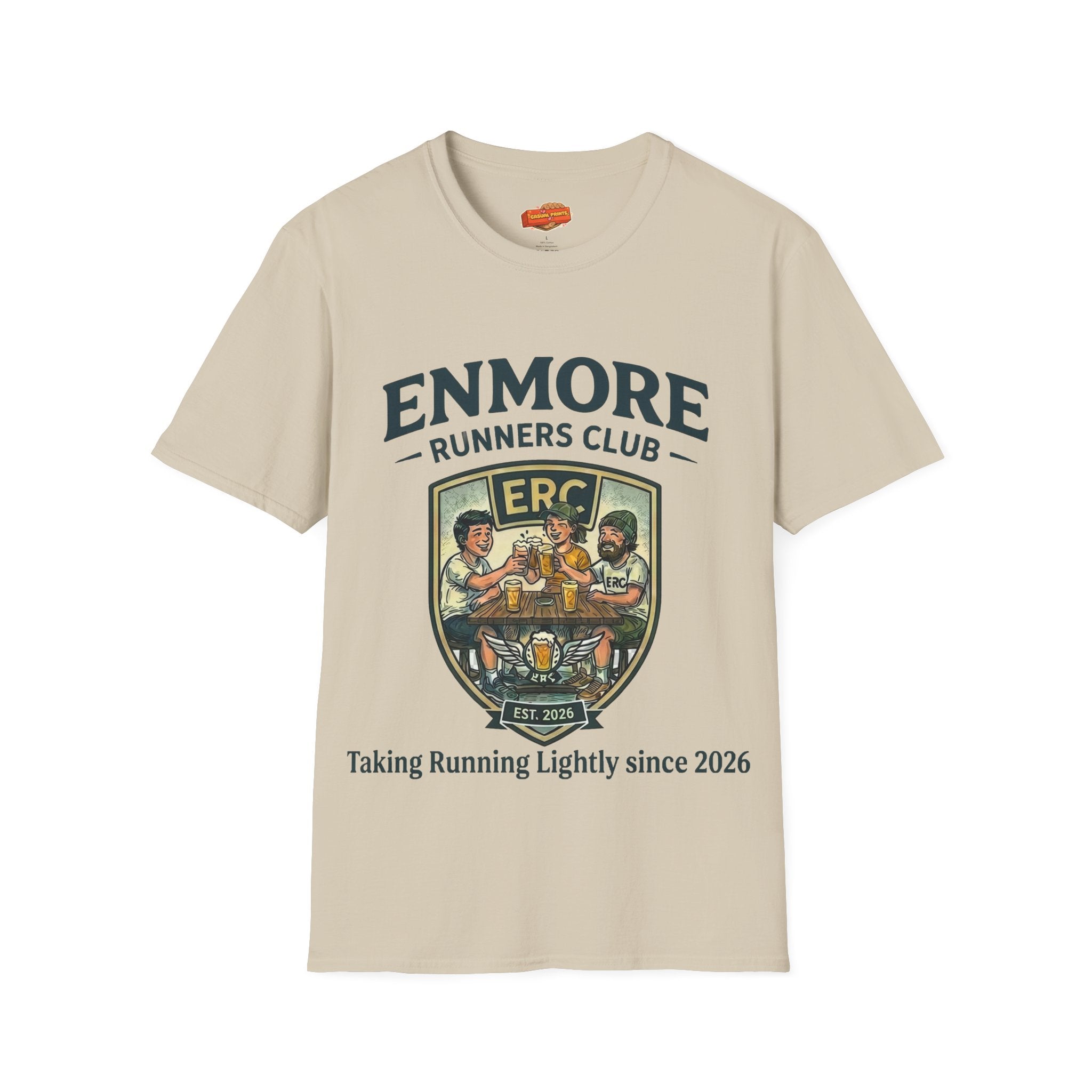 Enmore Runners Club T-Shirt — Vintage Running Crew
