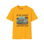 Retro Shores Vacation Club T-Shirt—Vintage Van Palm