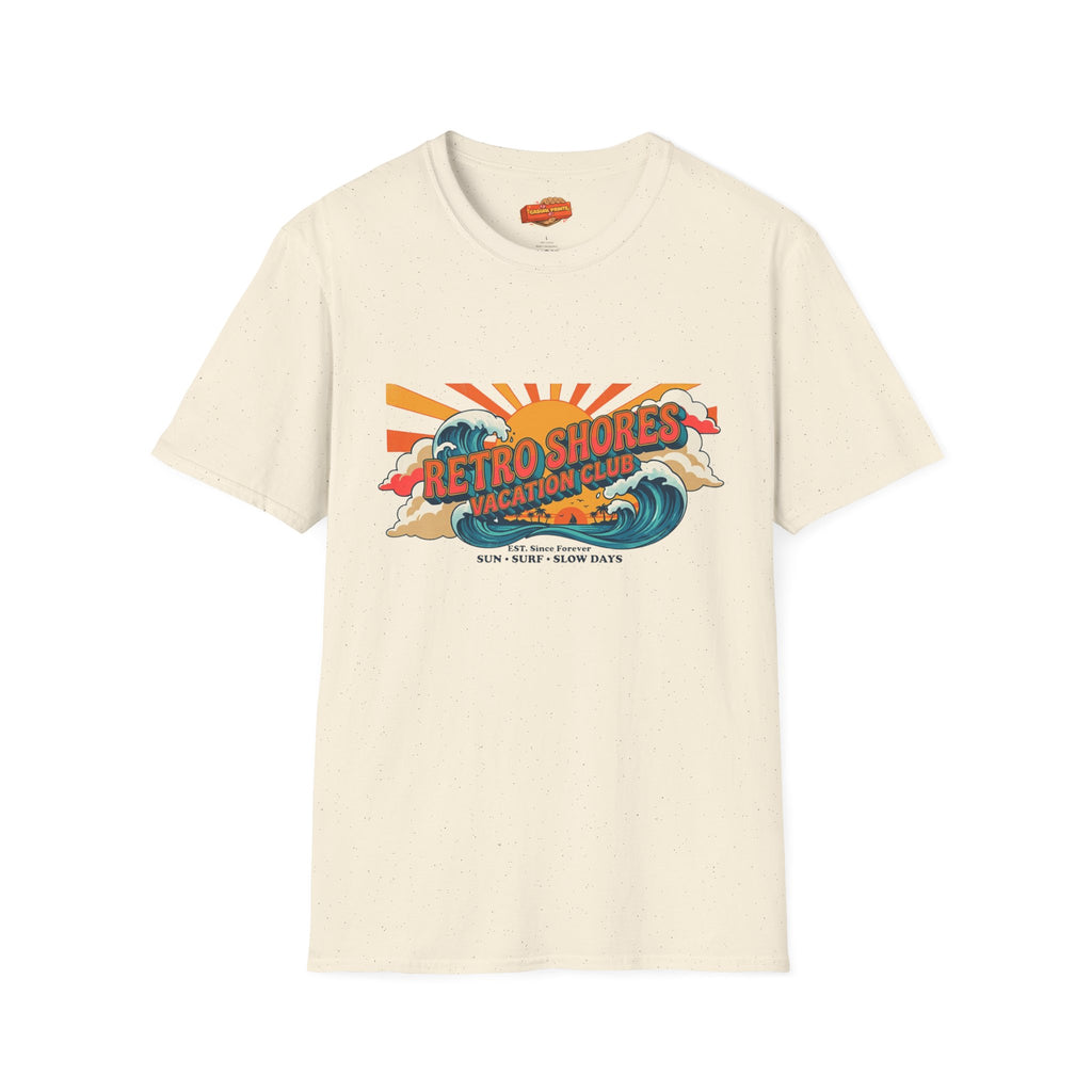 Retro Shores Vacation Club T-Shirt —Since Forever Wave