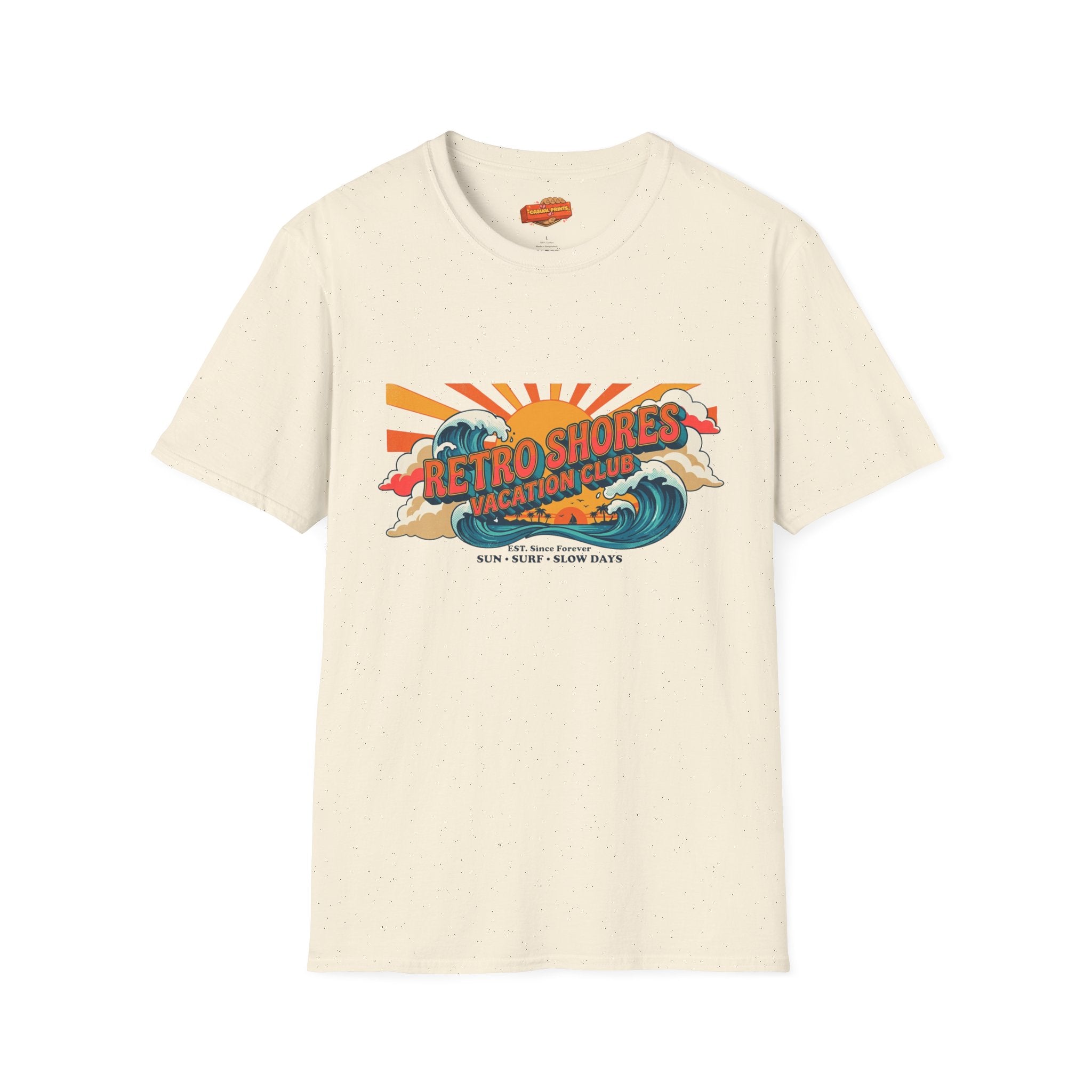 Retro Shores Vacation Club T-Shirt —Since Forever Wave
