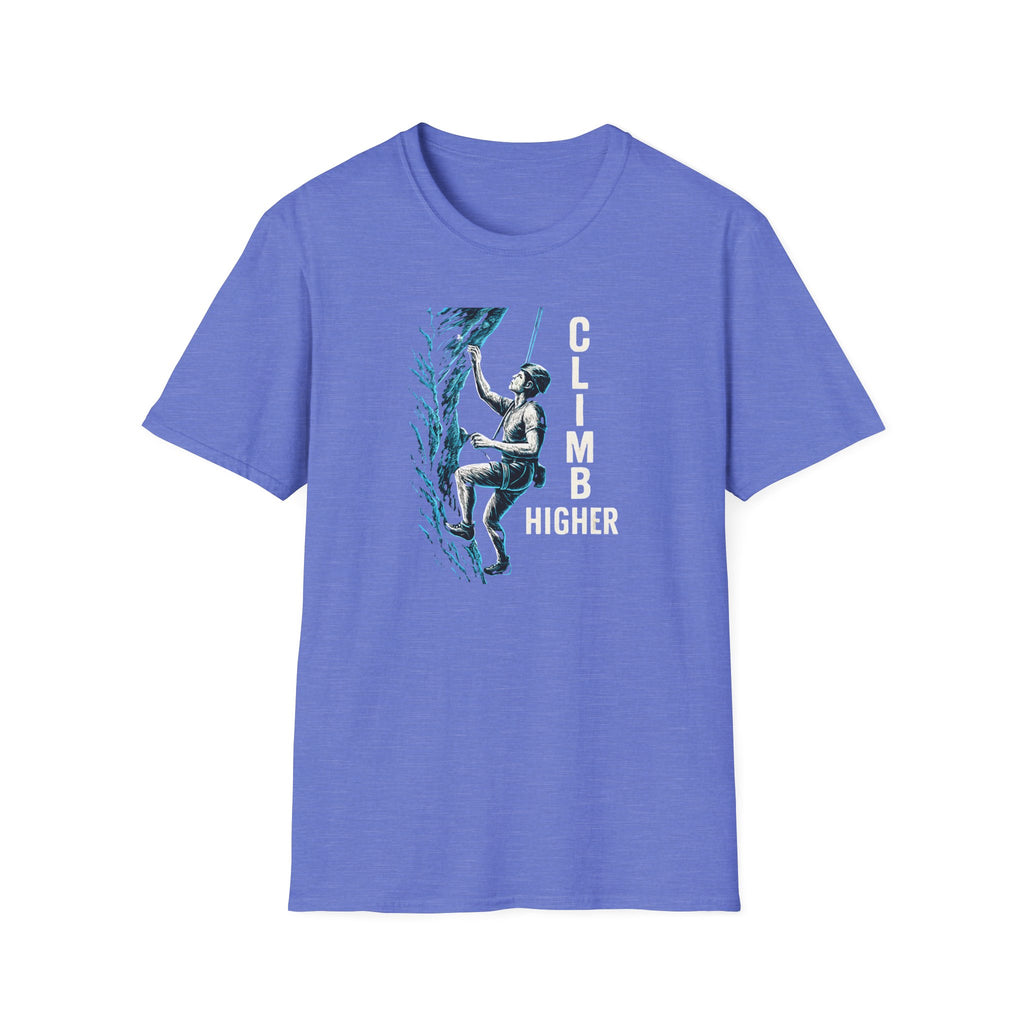 Rock Climber Graphic T-Shirt — Vintage Climbing Design