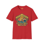 Retro Shores Surf T-Shirt — "Vacation Club" Vintage Beach Graphic