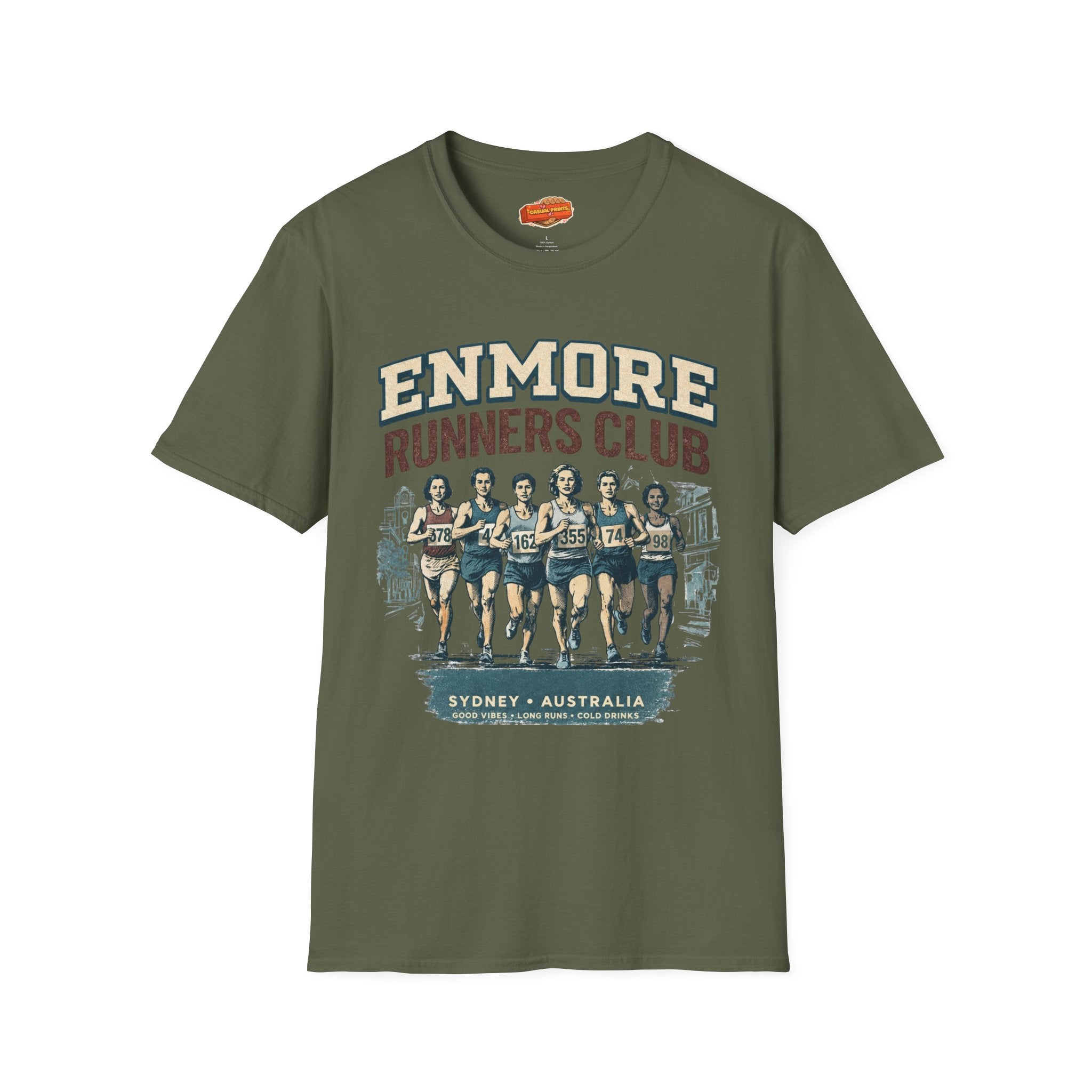 Enmore Runners Club T-Shirt — Vintage Team