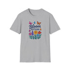 Bloom Outside T-Shirt — Floral Butterflies Spring Garden