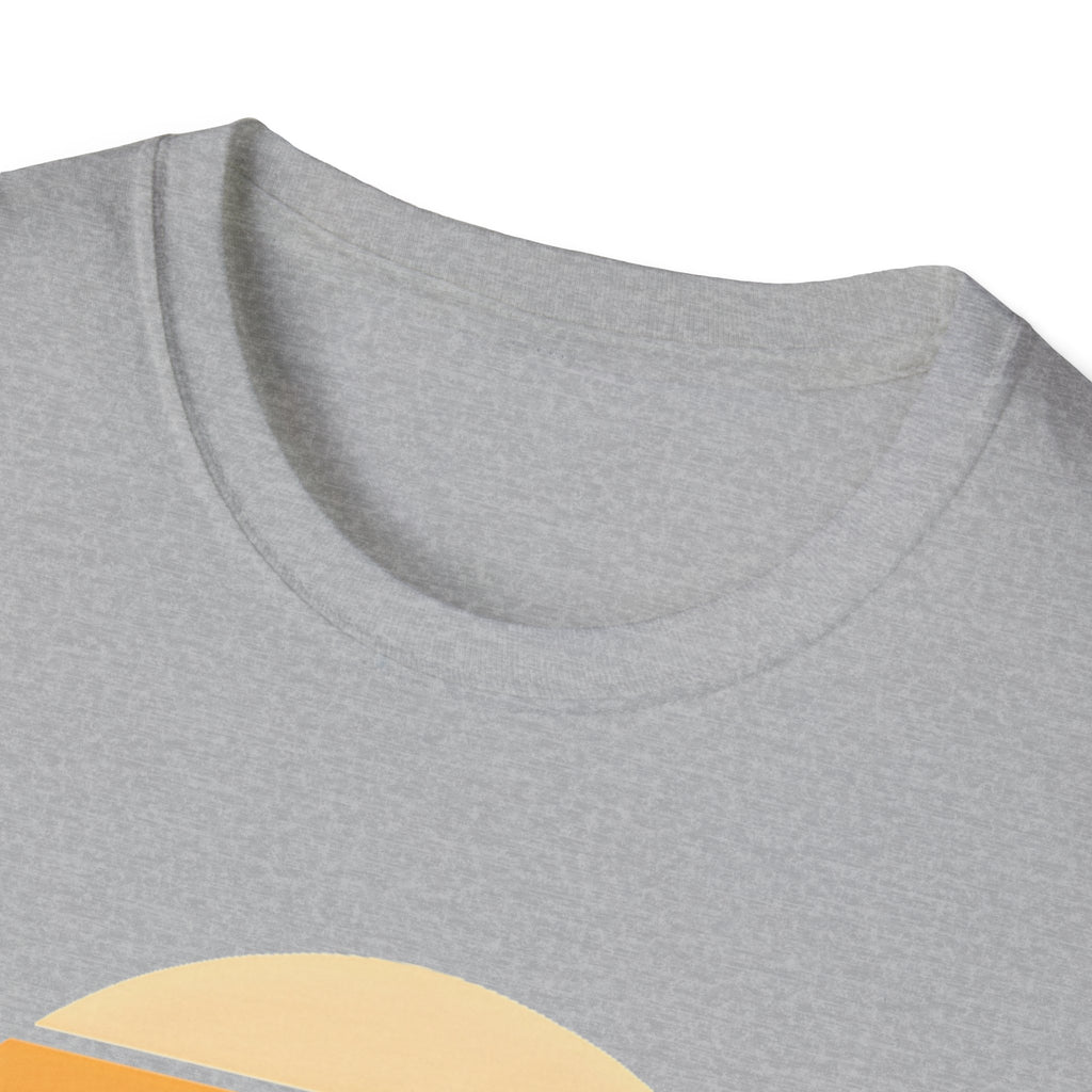 Sunset Mountain T-Shirt — Retro Forest Graphic