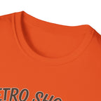 Retro Shores Vacation Club T-Shirt — Vintage Surfboard
