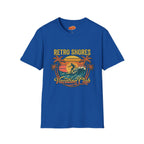 Retro Shores Vacation Club T-Shirt — Vintage Surf Badge