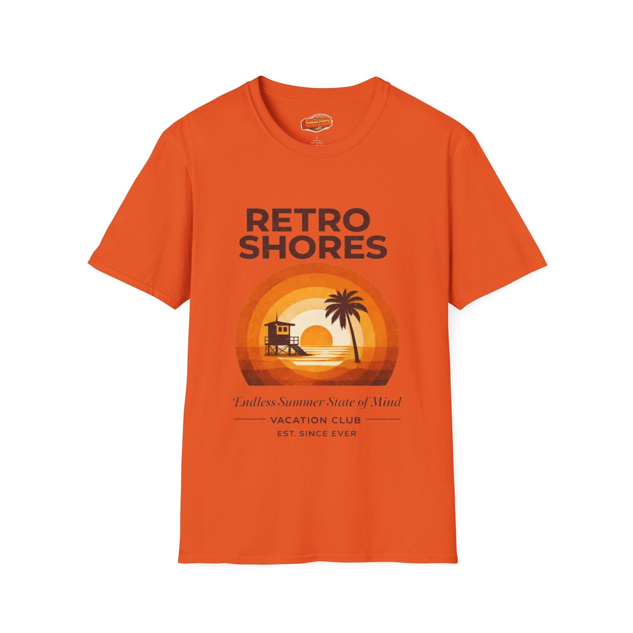 Retro Shores Vacation Club T-Shirt — Vintage Endless Summer