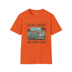 Retro Shores Vacation Club T-Shirt—Vintage Van Palm
