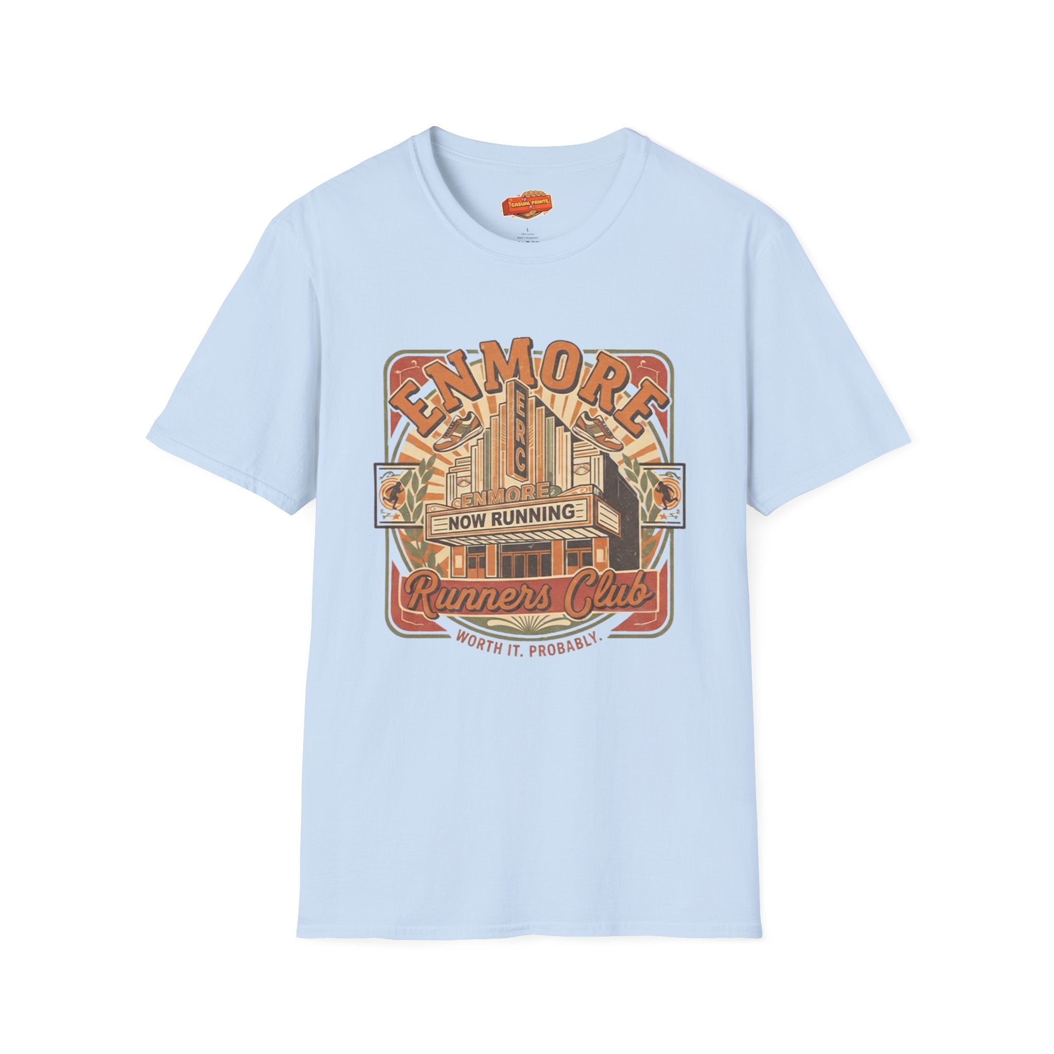 Enmore Runners Club T-Shirt — 'Now Running'