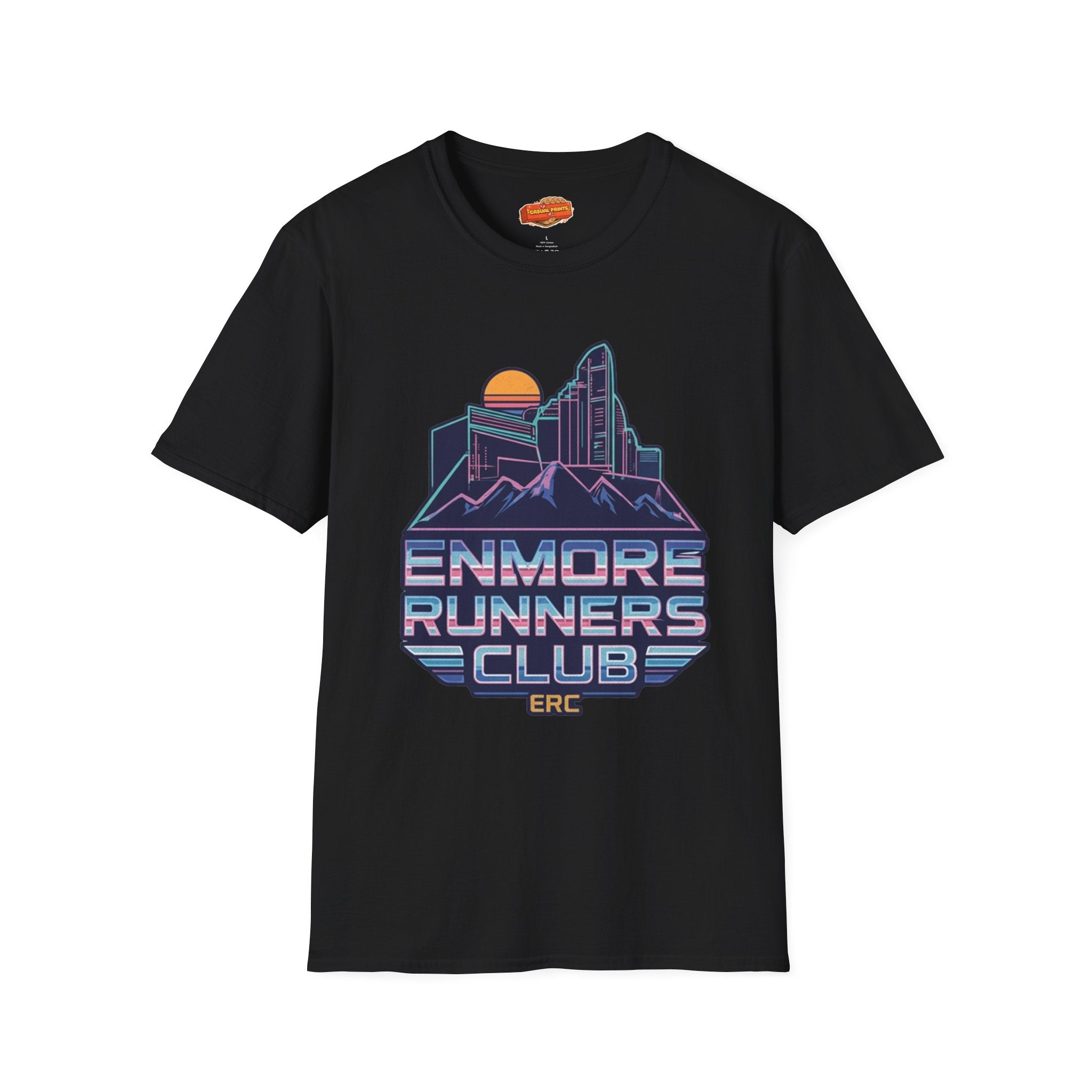 Enmore Runners Club T-Shirt — Neon