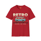 Retro Shores Vacation Club T-Shirt — Vintage Road Trip Van