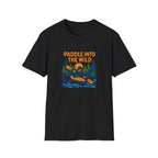 Paddle Into The Wild Kayak T‑Shirt — Outdoor Adventure