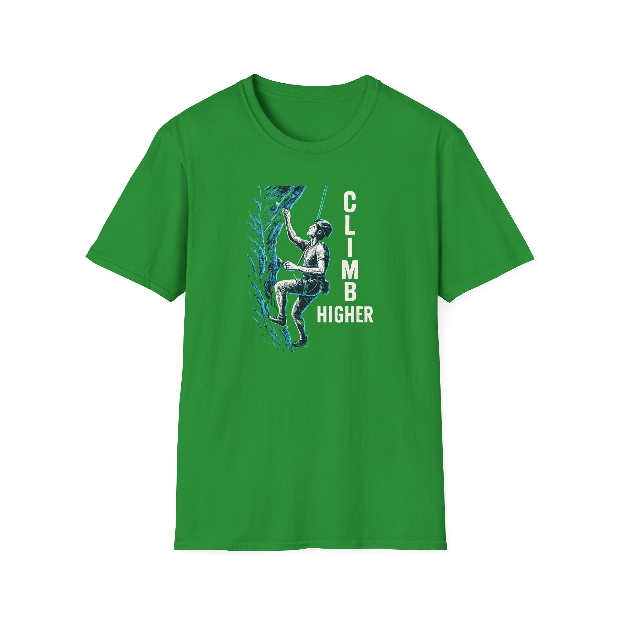 Rock Climber Graphic T-Shirt — Vintage Climbing Design