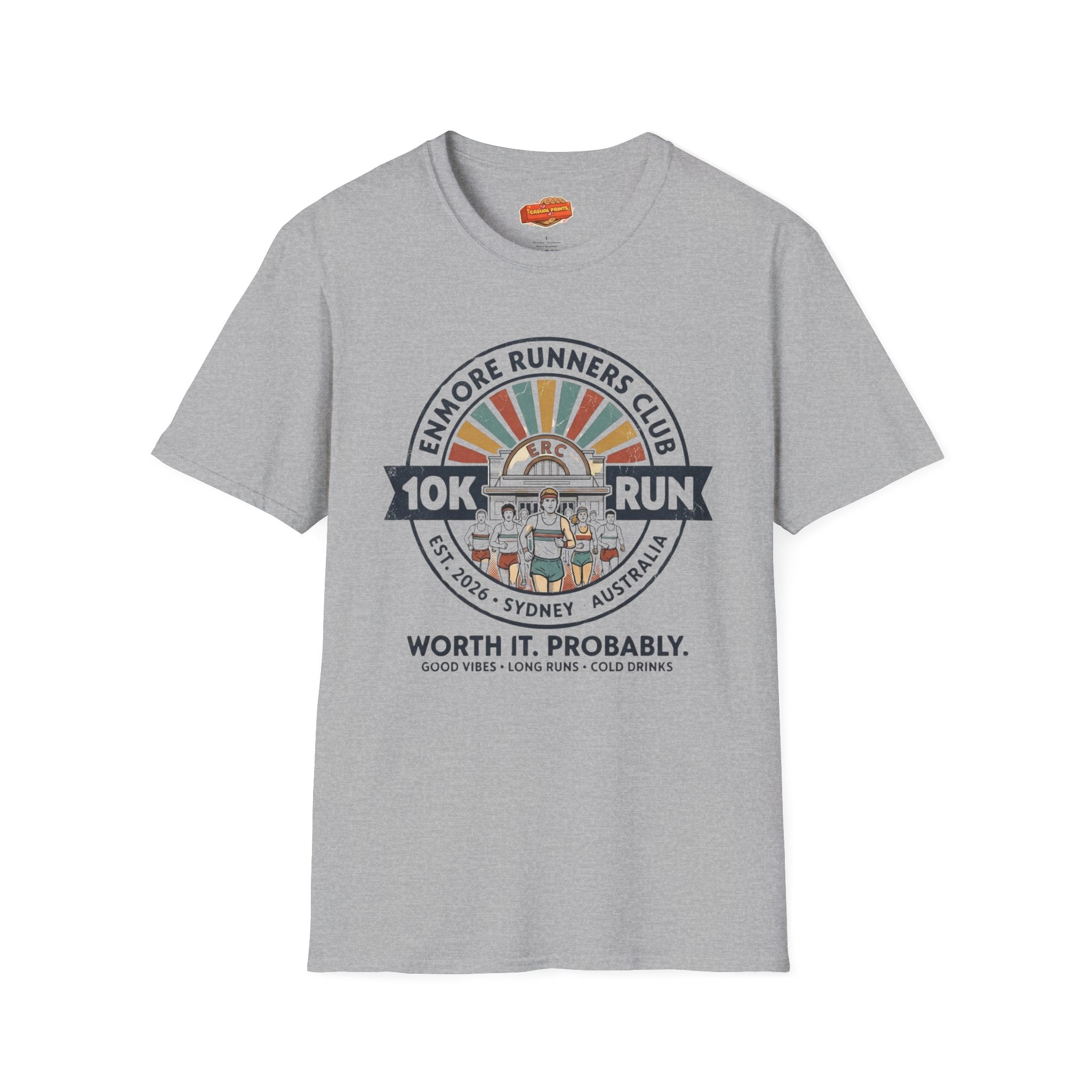 Enmore Runners Club T-Shirt — Vintage 10K Race
