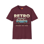 Retro Shores Vacation Club T-Shirt — Vintage Road Trip Van