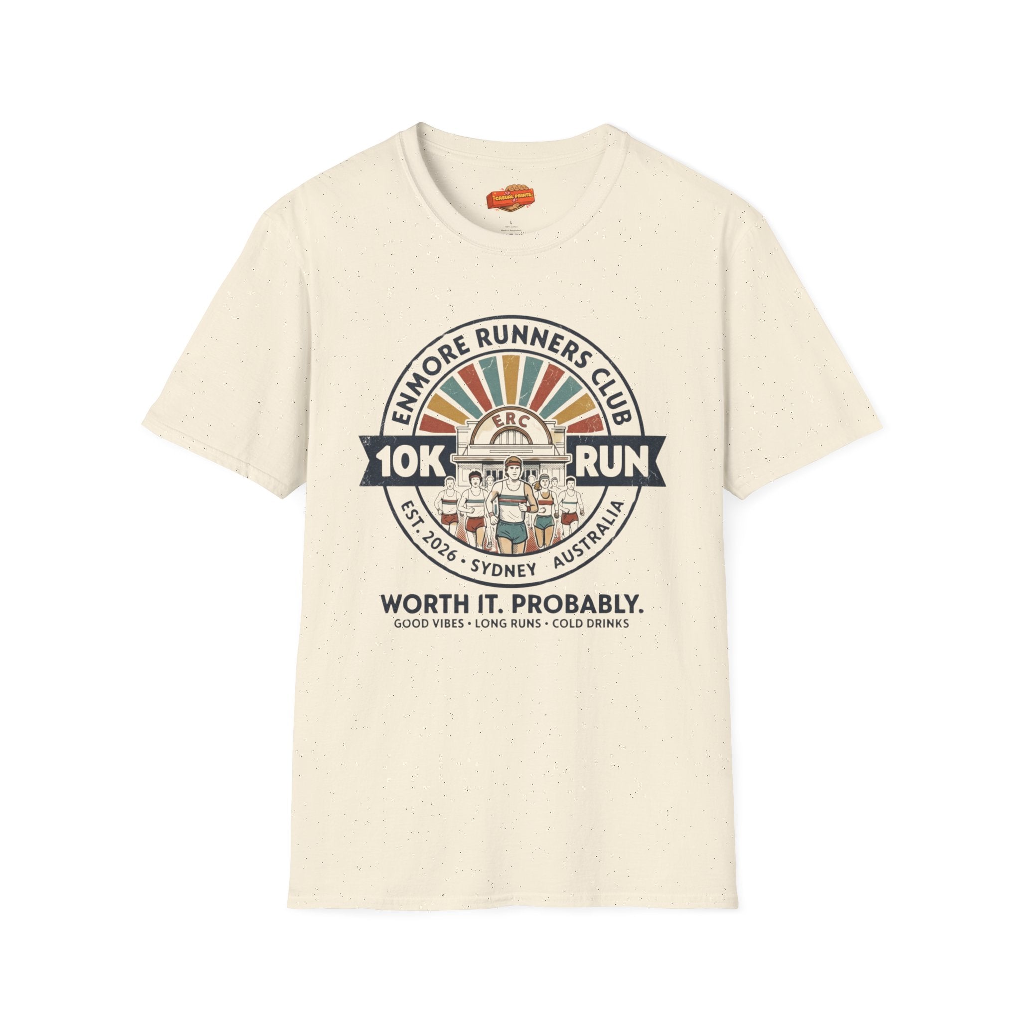 Enmore Runners Club T-Shirt — Vintage 10K Race