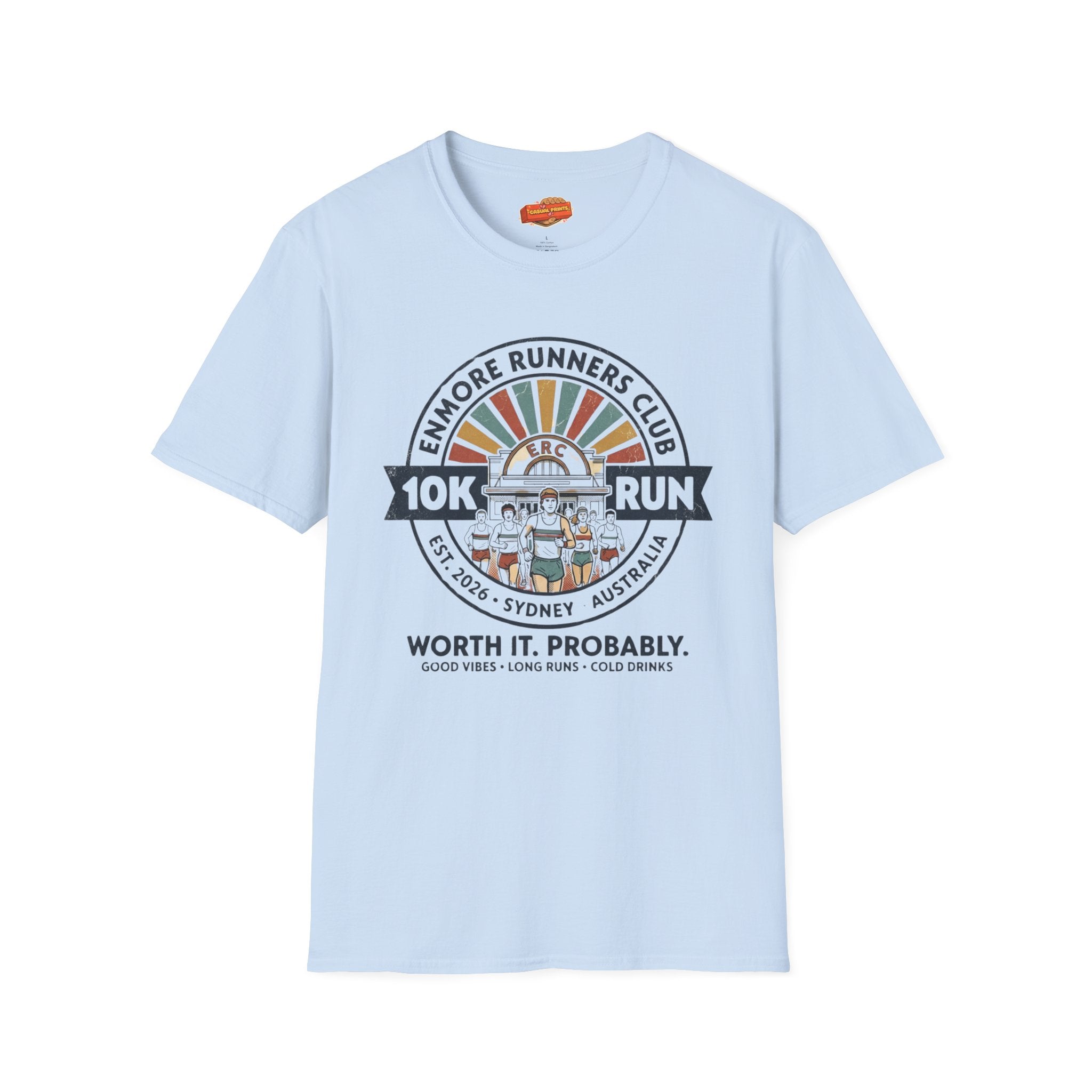 Enmore Runners Club T-Shirt — Vintage 10K Race