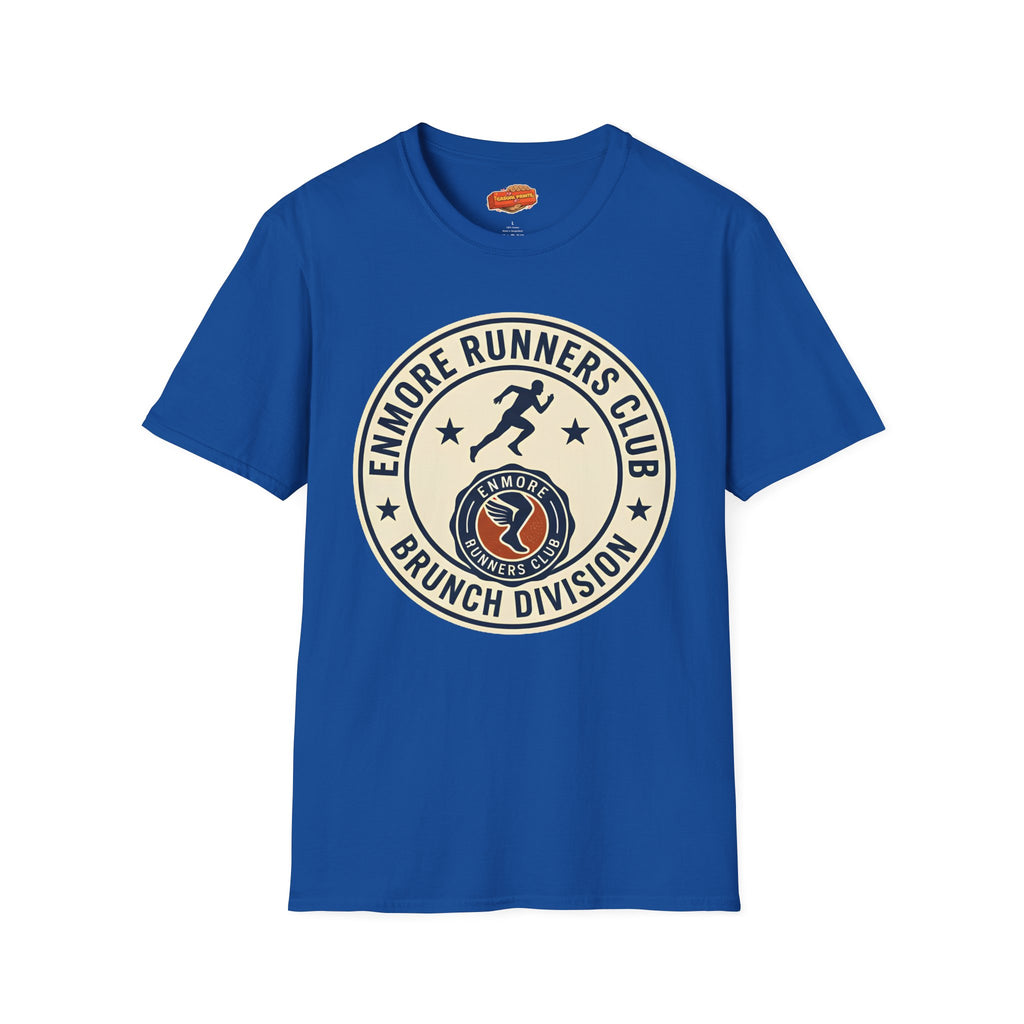 Enmore Runners Club T-Shirt — Vintage Brunch Division Logo