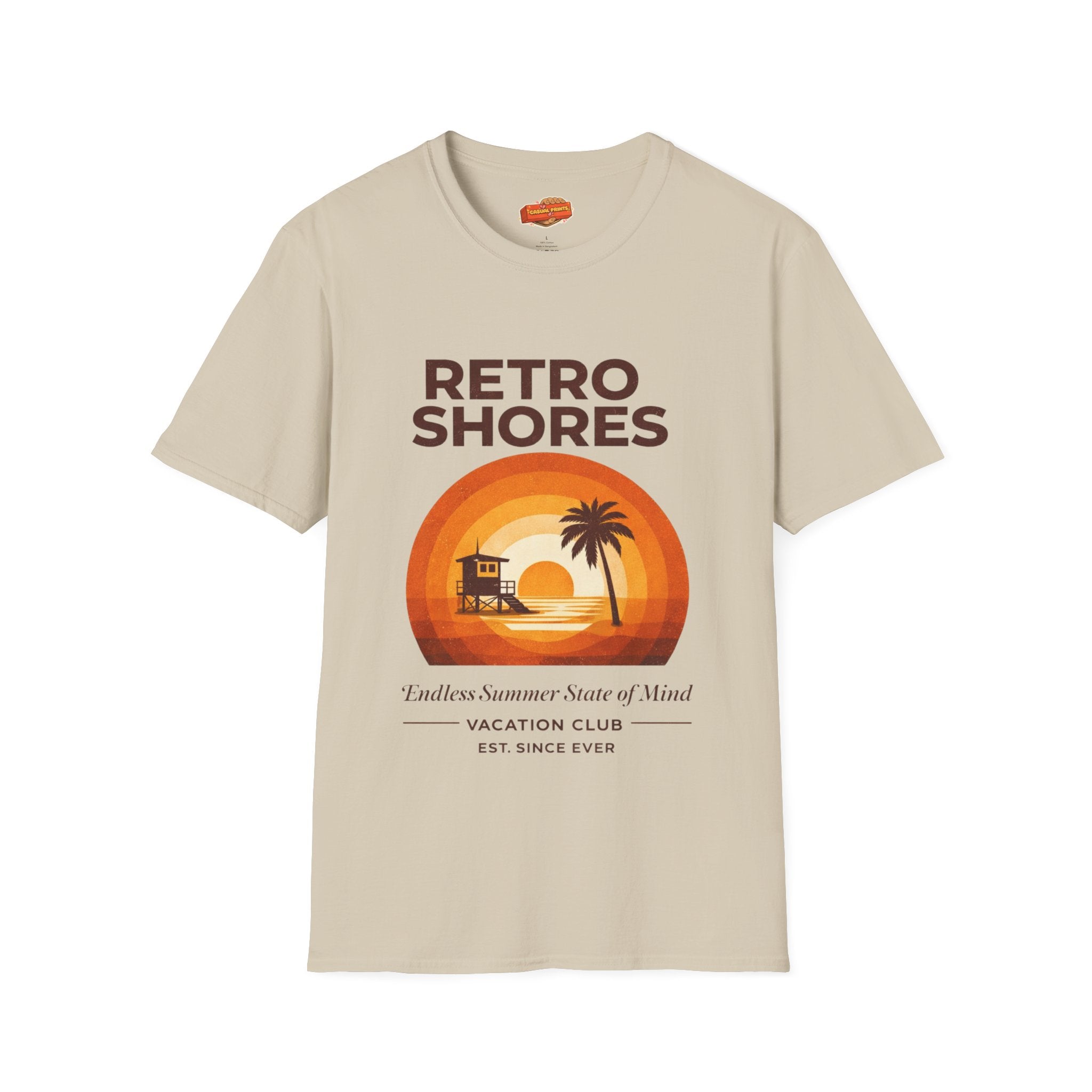 Retro Shores Vacation Club T-Shirt — Vintage Endless Summer