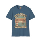Retro Shores Vacation Club T-Shirt —Vintage Sunset Lighthouse