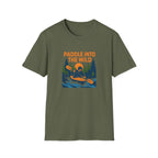 Paddle Into The Wild Kayak T‑Shirt — Outdoor Adventure