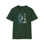 Rock Climber Graphic T-Shirt — Vintage Climbing Design