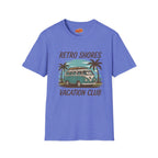 Retro Shores Vacation Club T-Shirt—Vintage Van Palm