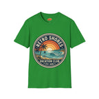 Retro Shores Vacation Club T-Shirt — Vintage Wave Badge