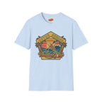 Retro Shores Surf T-Shirt — "Vacation Club" Vintage Beach Graphic