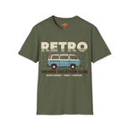 Retro Shores Vacation Club T-Shirt — Vintage Road Trip Van