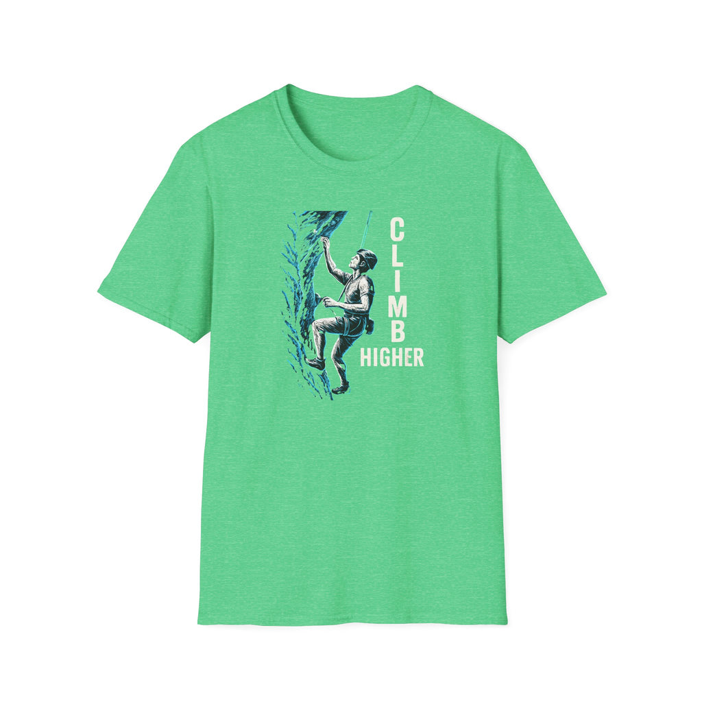 Rock Climber Graphic T-Shirt — Vintage Climbing Design