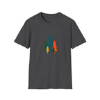 Retro Colourful Pine Tree T-Shirt — Forest Graphic