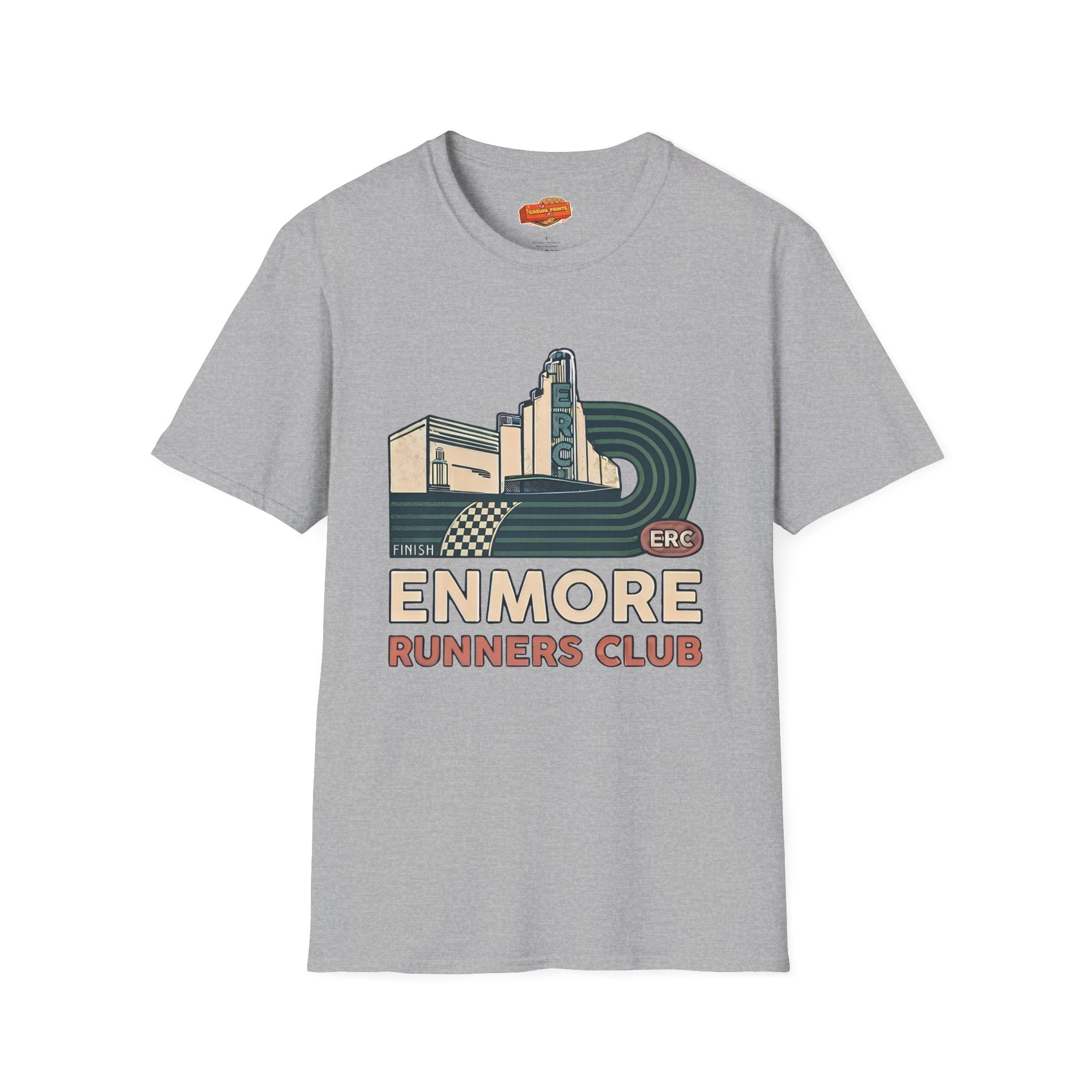 Enmore Runners Club T-Shirt —Track Graphic