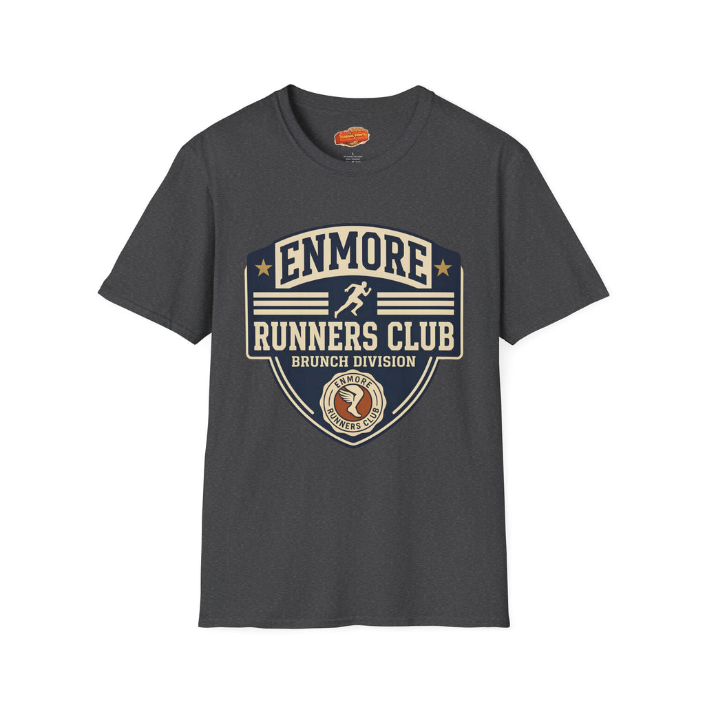 Enmore Runners Club T-Shirt — Vintage Brunch Division (Navy)
