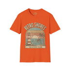 Retro Shores Vacation Club T-Shirt —Vintage Sunset Lighthouse