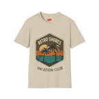 Retro Shores Vacation Club T-Shirt —Vintage Palm