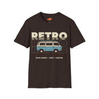 Retro Shores Vacation Club T-Shirt — Vintage Road Trip Van