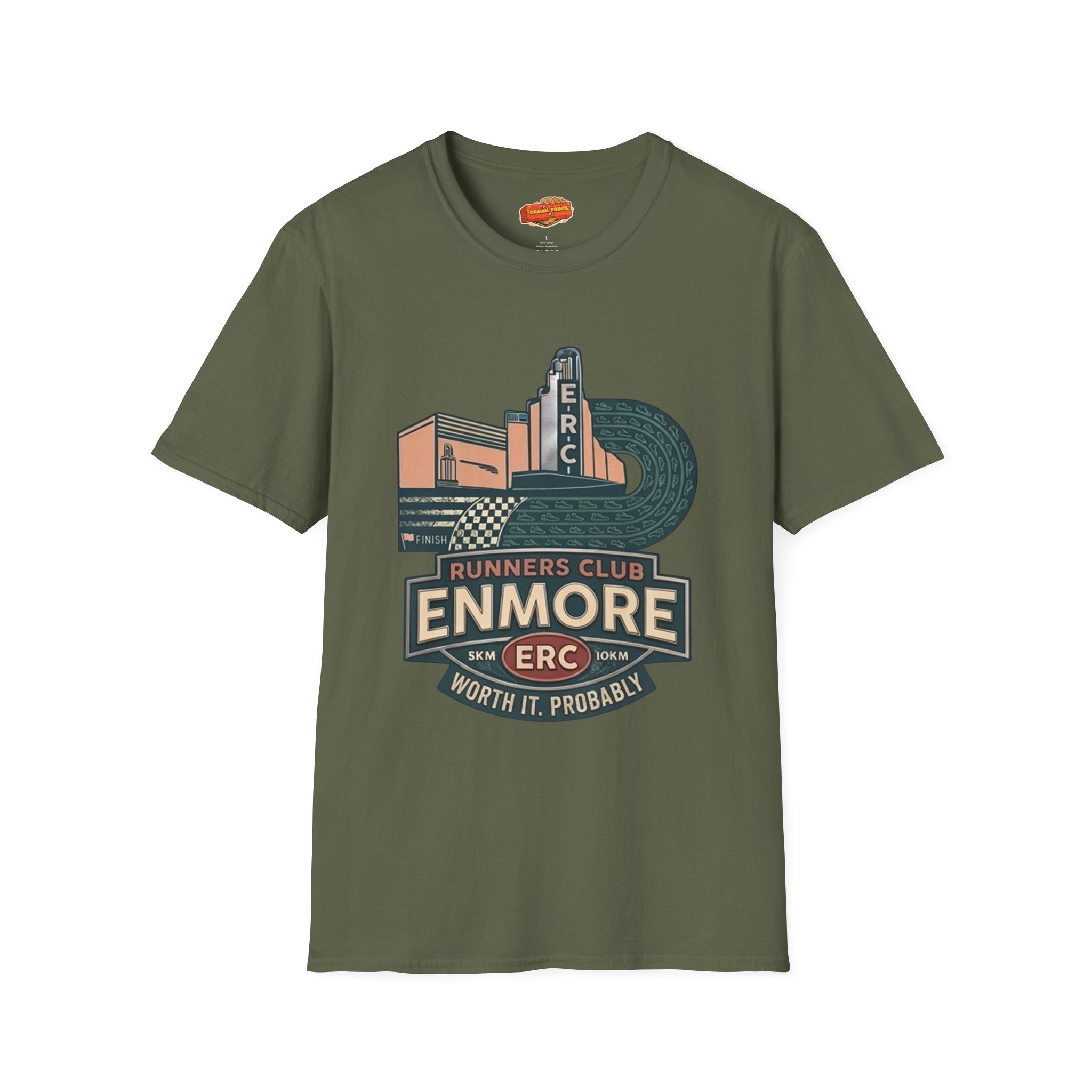 Enmore Runners Club T-Shirt — Worth It Probably