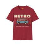 Retro Shores Vacation Club T-Shirt — Vintage Road Trip Van
