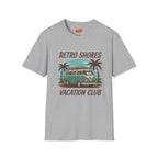 Retro Shores Vacation Club T-Shirt—Vintage Van Palm