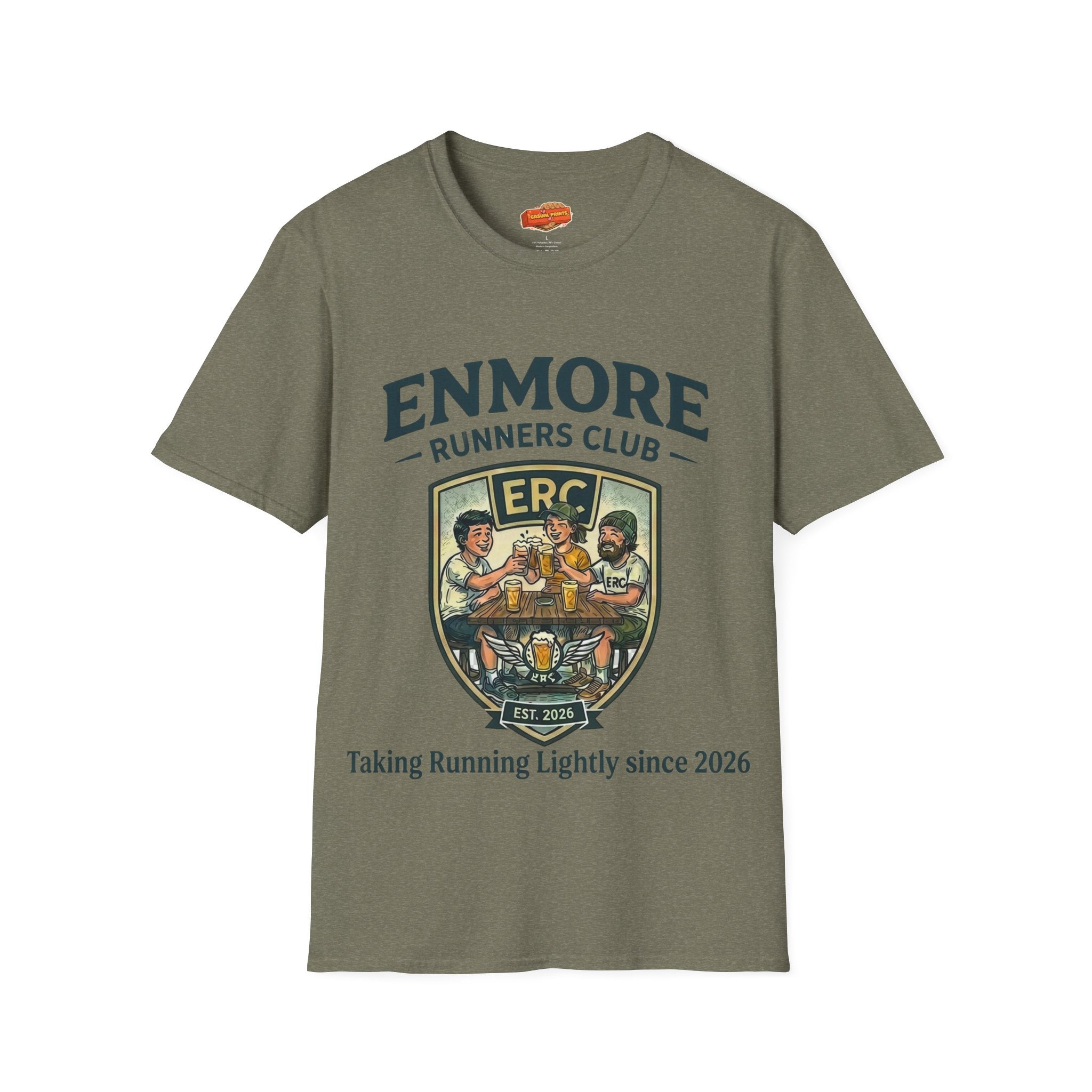 Enmore Runners Club T-Shirt — Vintage Running Crew
