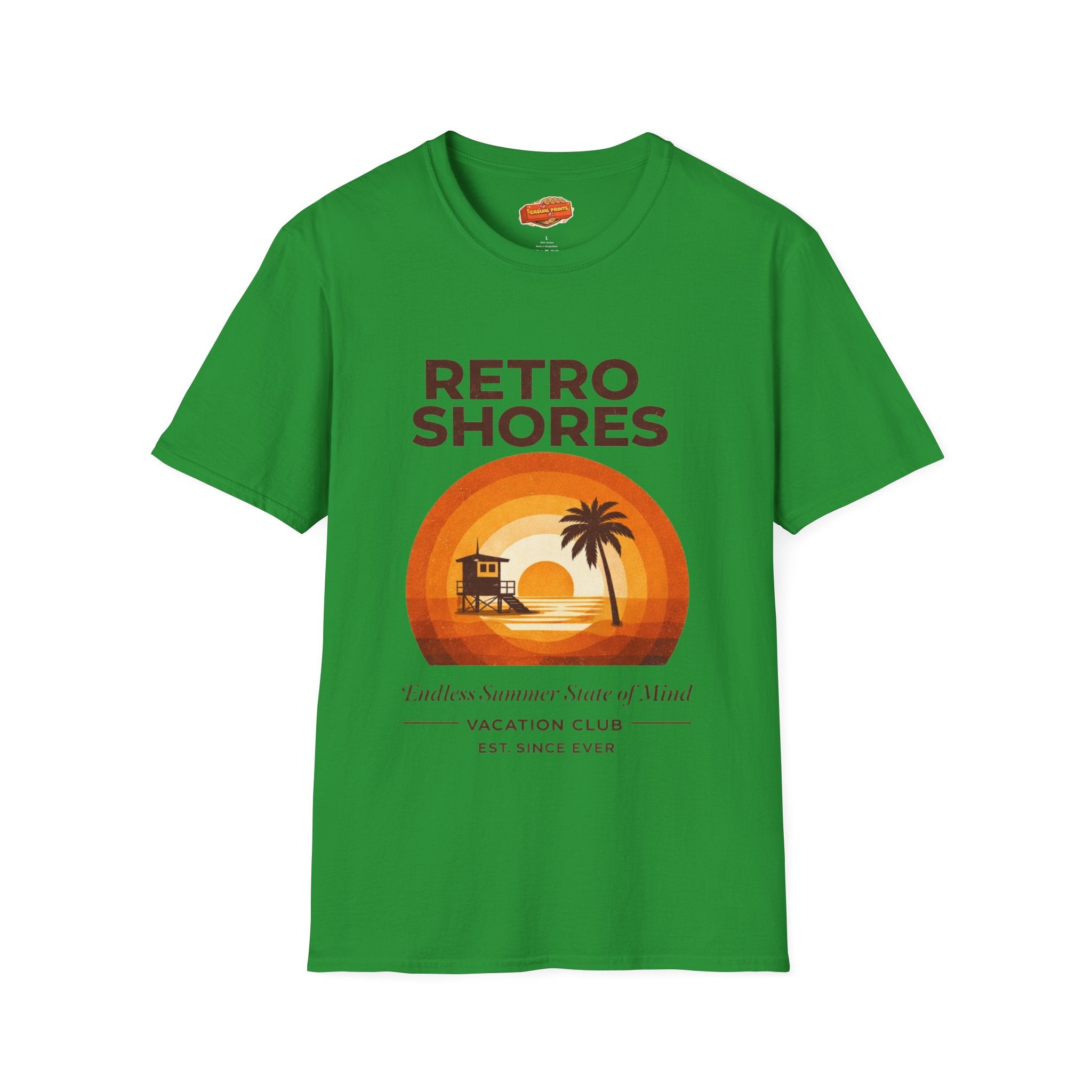 Retro Shores Vacation Club T-Shirt — Vintage Endless Summer
